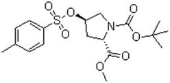 88043-21-4|BOC-trans-4-tosyloxy-L-proline methyl ester|(4R)-4-TsO-N-Boc-Pro-OMe