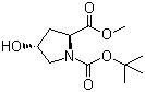 74844-91-0|N-Boc-trans-4-Hydroxy-L-proline methyl ester|Boc-Hyp-OMe
